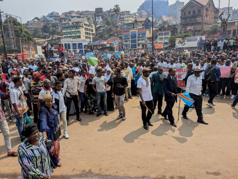 Congo protest solidarity
