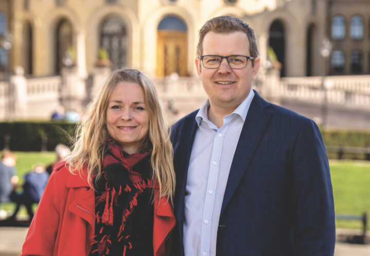 Glenn Diesen og Marielle Leraand