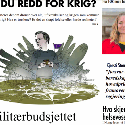 Kampanjeavis mot militærbudsjettet