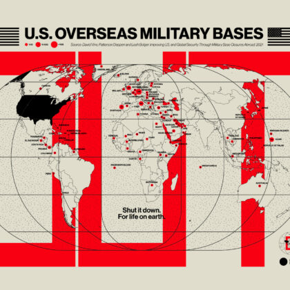 Bli med i den globale bevegelsen mot amerikansk militarisme