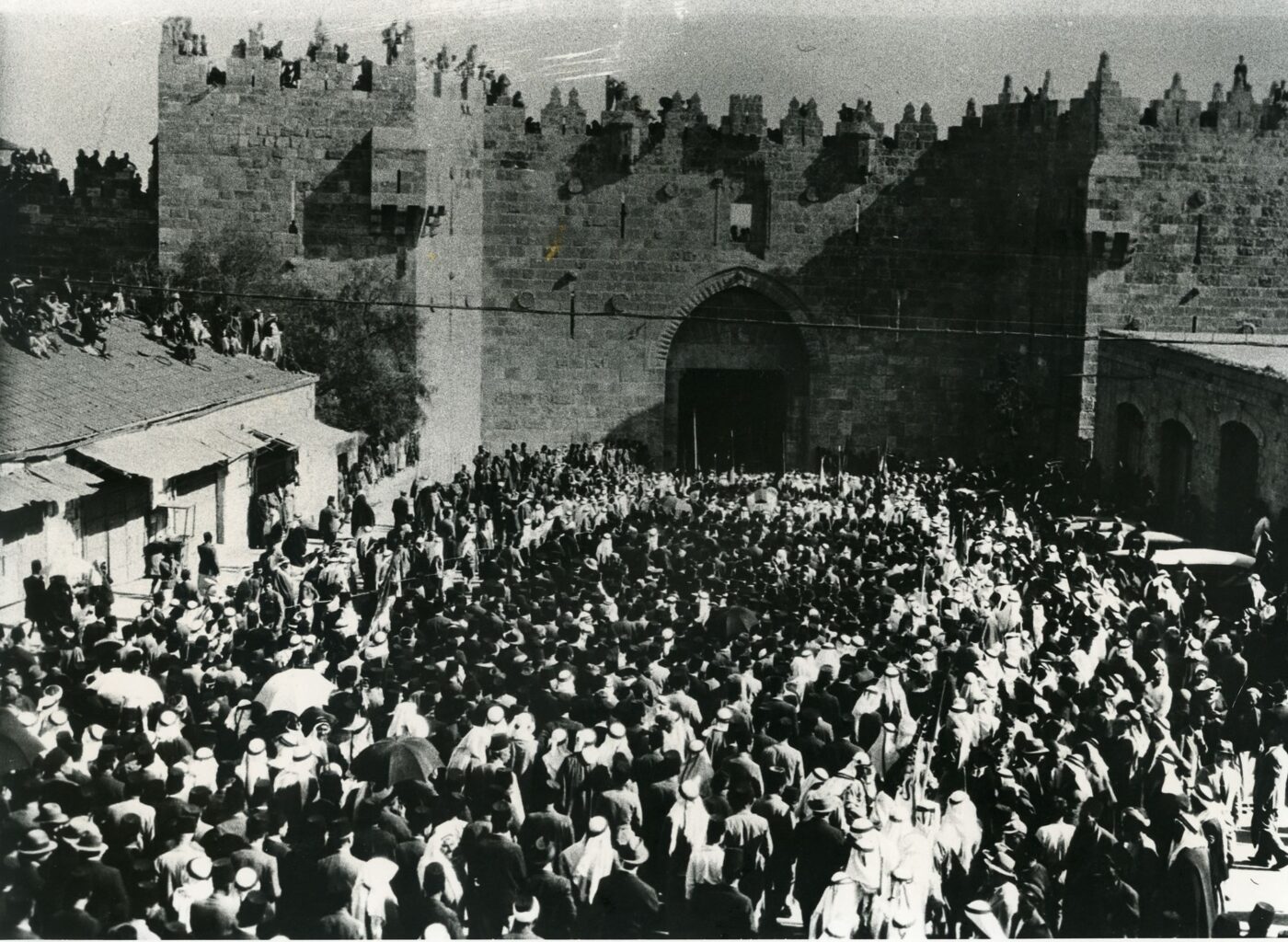 Khalil raad musa kazim husseinis funeral damascus gate jerusalem 17 march 1934 7e43f8