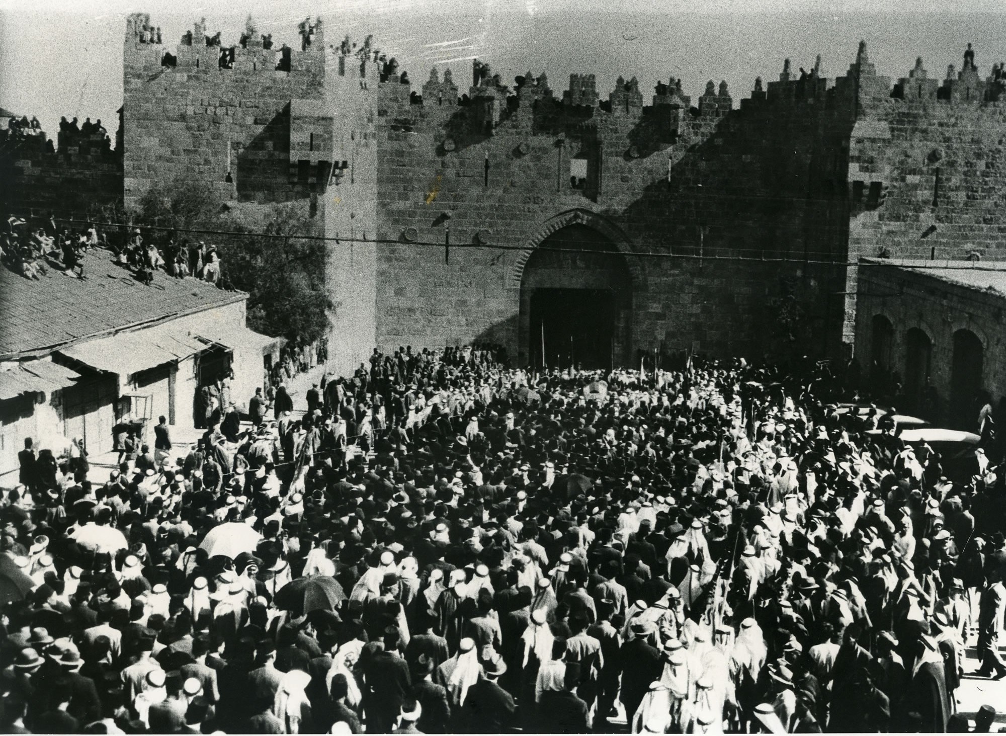 Khalil raad musa kazim husseinis funeral damascus gate jerusalem 17 march 1934 7e43f8