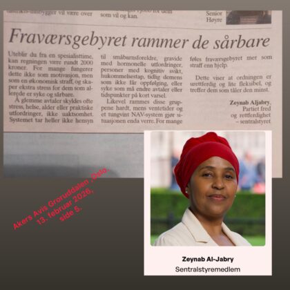 Fraværsgebyr rammer de mest sårbare