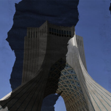 Den lovede blå himmelen over Teheran