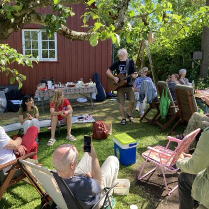 Sommeravslutningssamling for FOR-medlemmer og -venner i Marielles hage