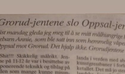 Grorud-jentene slo Oppsal-jentene