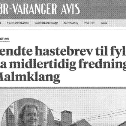 FOR ber om fredning av bygg i Kirkenes