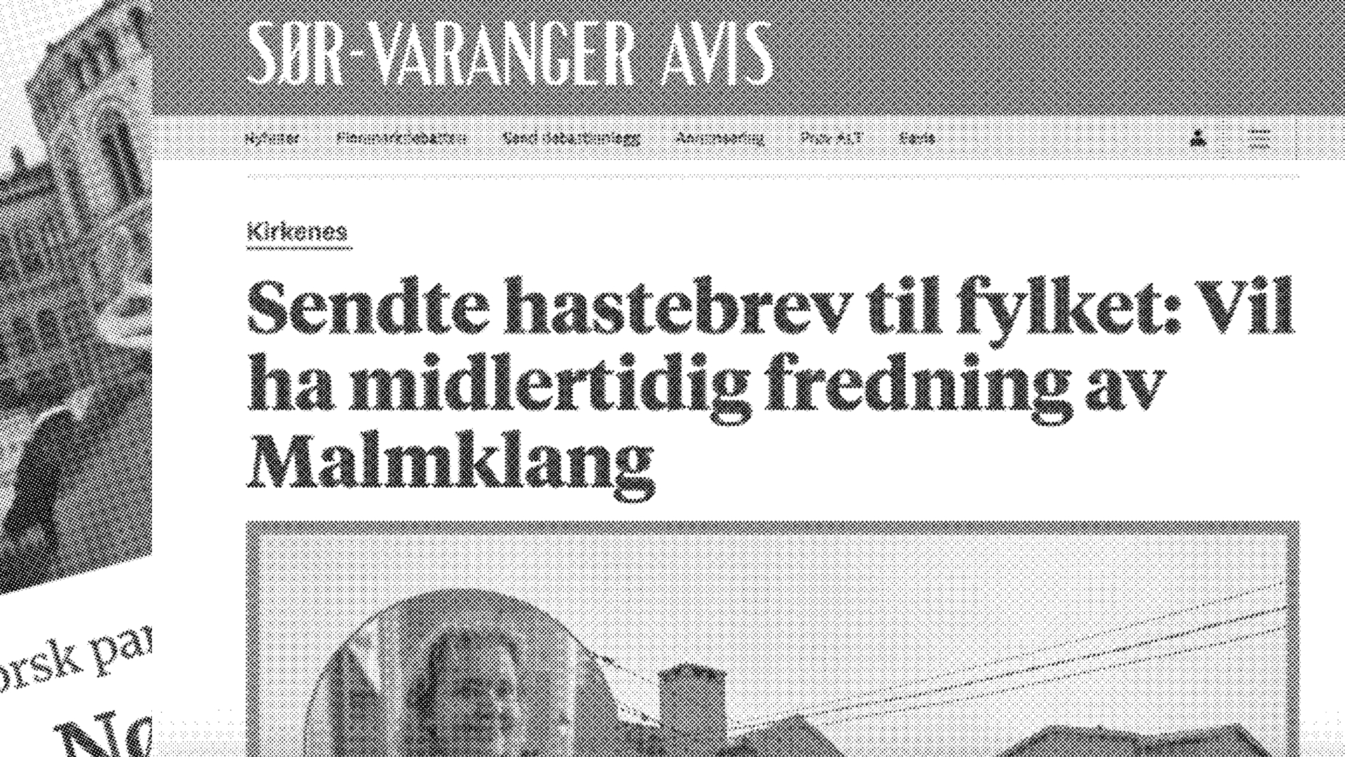 FOR ber om fredning av bygg i Kirkenes