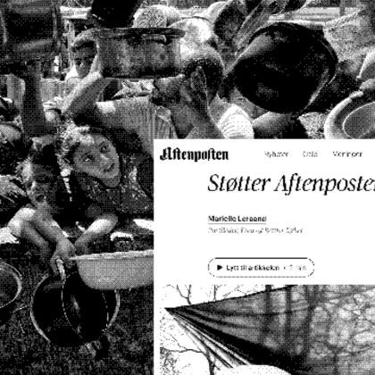 Støtter Aftenposten folkemord?