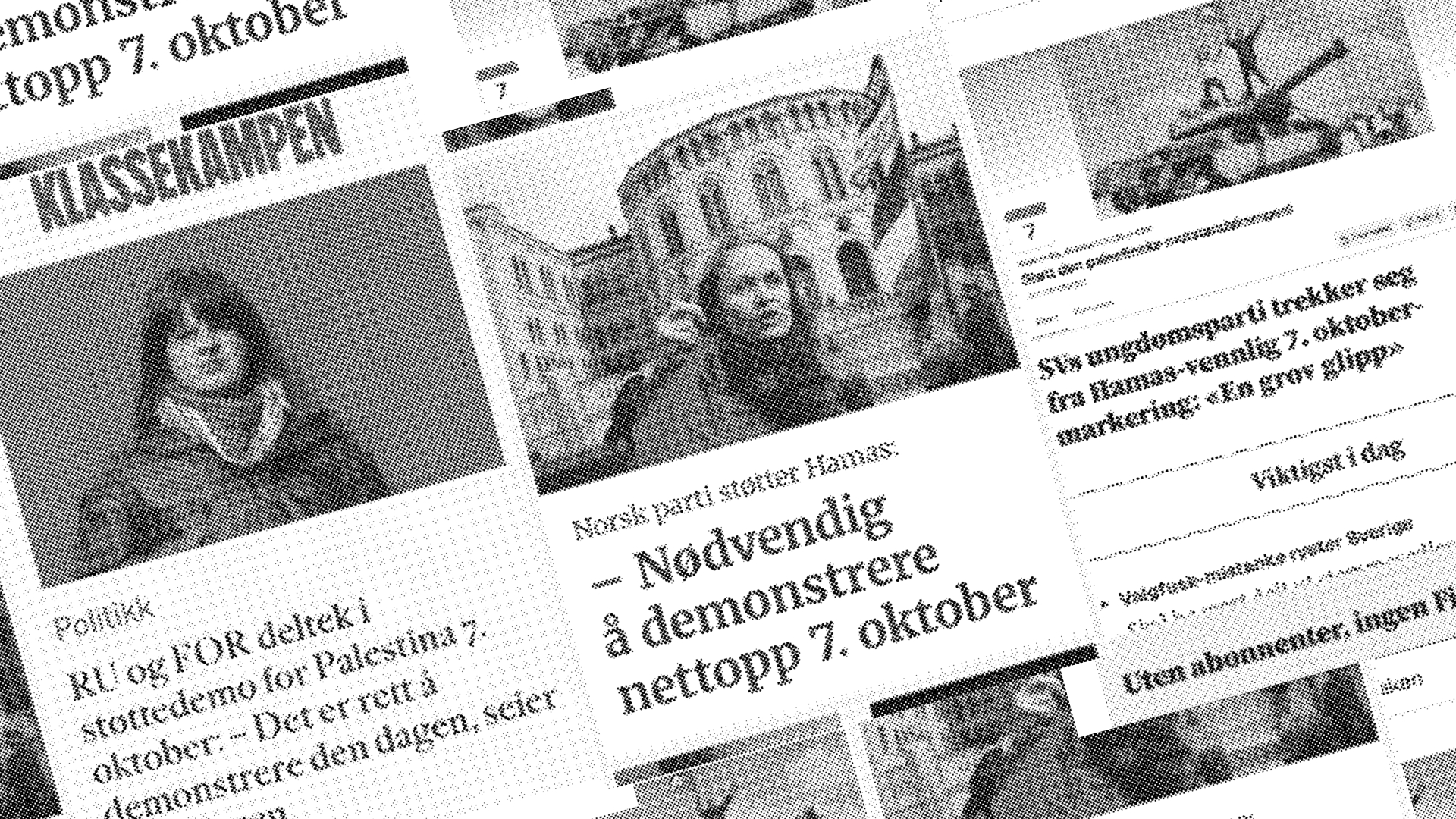 Nødvendig å demonstrere nettopp 7. oktober