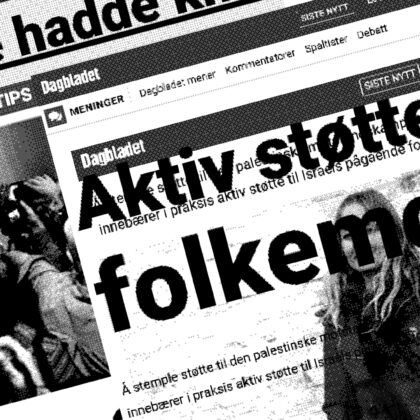 Aktiv støtte til folkemord